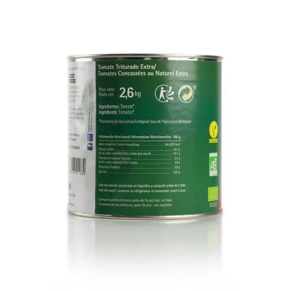 Tomate TRITURADO Ecológico 2,6 kg