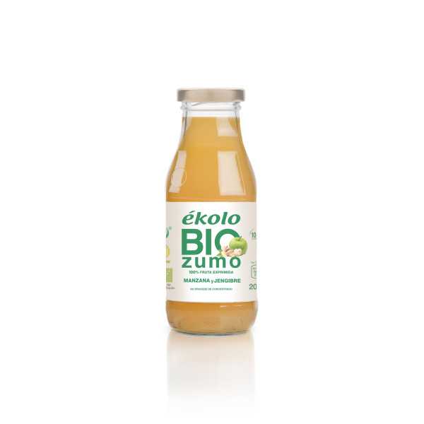 Zumo de MANZANA-JENGIBRE Ecológico...