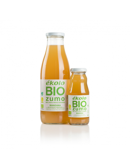 Zumo de MANZANA Ecológico,100% exprimido