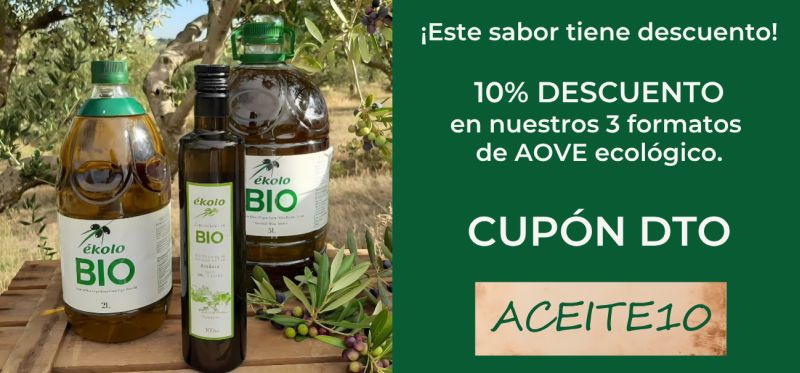 10% DTO. Aceite AOVE
